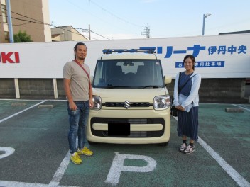 スペーシア納車しました！！