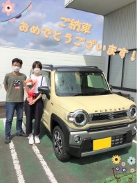 ハスラーＪＳＴＹＬＥターボ納車式～♪