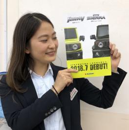 新型ジムニー、新型ジムニーシエラがついに！！！