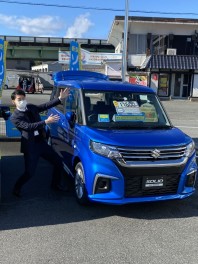 新型ソリオの展示車あります！