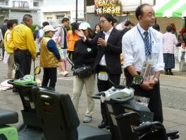 『電動車いす安全運転体験講習会』午後