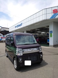 Ｈ様　新車ピカピカのエブリイワゴン　ご納車！