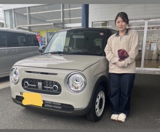 ★ラパンご納車させていただきました★