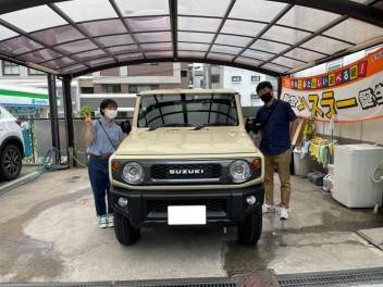 ジムニーご納車です☆彡