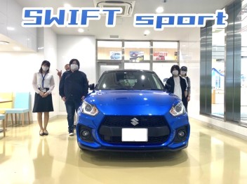 【祝】スイフトスポーツご納車