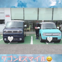 ワゴンＲスマイル納車式！