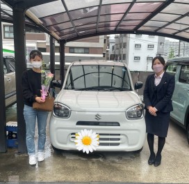 かわいいアルトをご納車♪