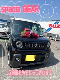 ☆スペーシアギア納車させていただきました☆