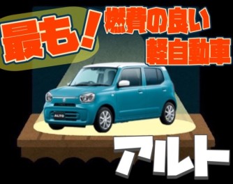 最も燃費の良い軽自動車★