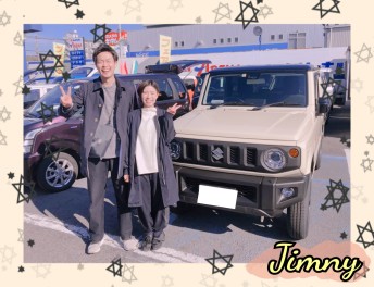 I様ご夫妻　ジムニー納車式★