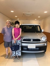 クロスビーご納車致しました(^_-)-☆