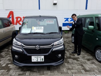 新入社員の紹介とおすすめの車　ソリオバンディットの紹介！