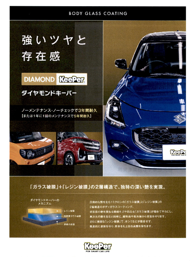 コーティングいかがですか？