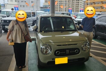 ラパンLCをご納車しました！！