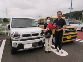 新型ハスラーご納車です☆
