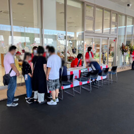 本日は一日いい天気でした！多くのご来店ありがとうございます！