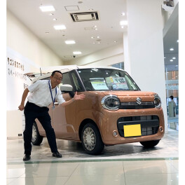 おのだサンパーク（山陽小野田市）にて車両展示中！お買い物ついでにぜひ見に来てくださいね！