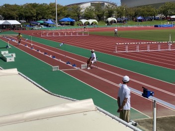 伊藤陸選手が陸上三重県大会に出場しました！