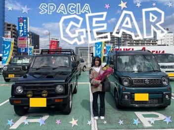 スペーシアギア納車しました♪