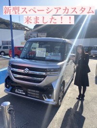 新型スペーシカスタム来ました！！