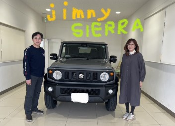 K様☆ジムニーシエラ納車させていただきました