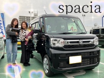 新型スペーシア納車♪