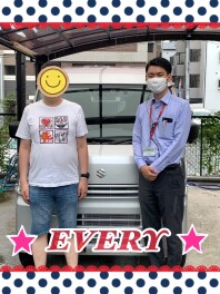 EVERYご納車しました！