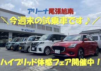 ☆今週末の試乗車ラインナップ☆