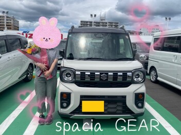 スペーシアギア納車しました♪