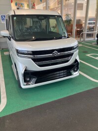 K様にスペーシアカスタムをご納車いたしました！