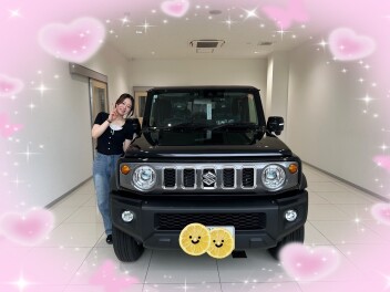 納車式のご紹介♡ジムニーノマド♡