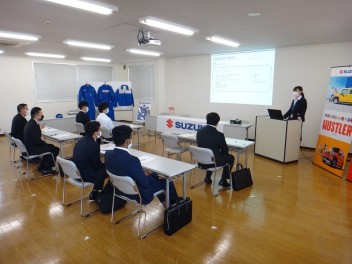 【12月4日開催】<2023年度採用>整備職冬の会社説明会の様子