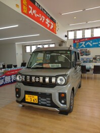 スペーシアギア展示中です!(^^)!