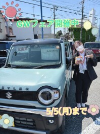 ＧＷフェア開催中☆５／５(月)まで！！