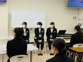 ■湘北短期大学の企業説明会に参加しました■