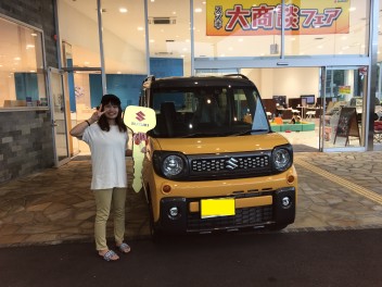 スペーシアギア 　ご納車させていただきました！