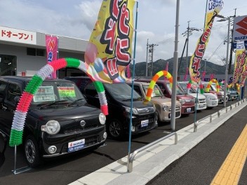 展示車を並べ替えました！