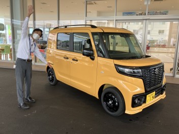 スペーシアベース試乗車入りました！！！