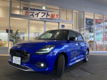 新型スイフトには乗りましたか？？