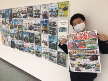 ３月１２日、１３日、１４日、新車・中古車展示会開催！！