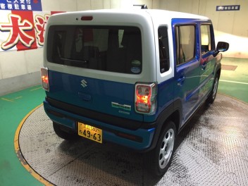 新型ハスラー試乗車あります。