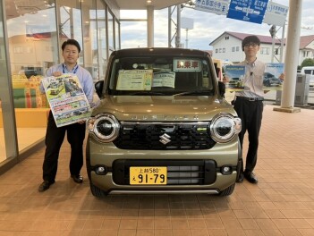 新型ハスラー試乗車きました！
