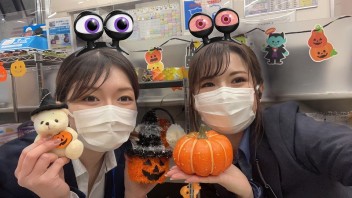 寒いハロウィン