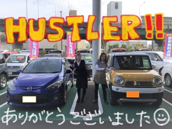 Ｏ様☆ハスラーＪご納車です！！