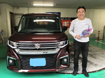 ソリオご納車させていただきました！！
