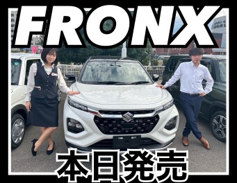 新型フロンクス本日発売！！！
