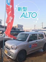 アルトご試乗頂きました！！