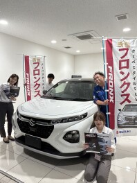 本能を刺激するクーペスタイルSUV  新型フロンクス誕生！