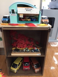 ハスラー＆ジムニーシエラミニチュア展示中！！