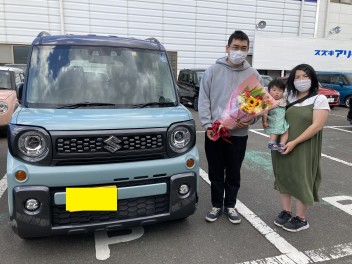 Ｙ様スペーシアギアご納車！！